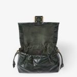 FENDI Mamma Baguette Medium Forest green inlaid hagfish leather bag - Image 3
